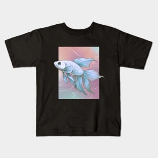 Siamese fighting fish Kids T-Shirt